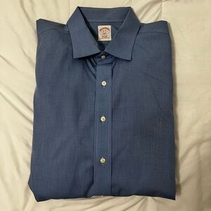 Brooks Brothers Blue Button Down Shirt - Size 18